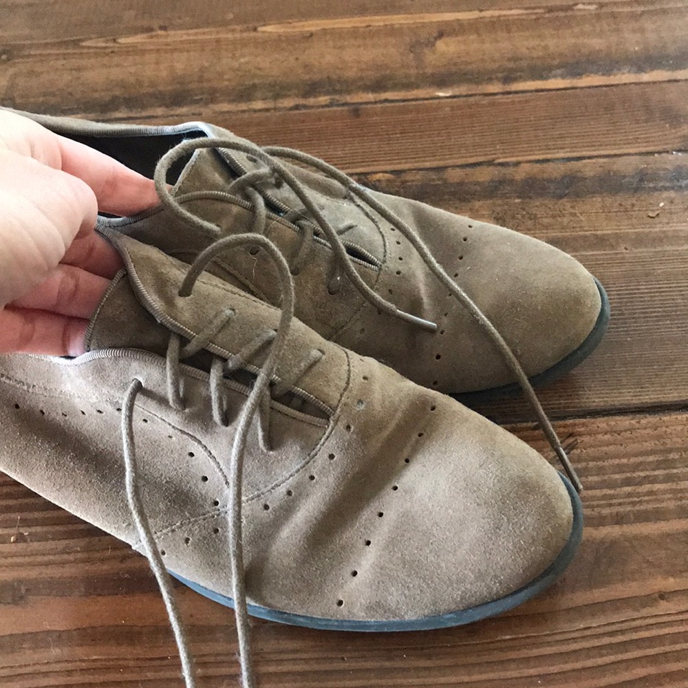 Franco Sarto suede shoes